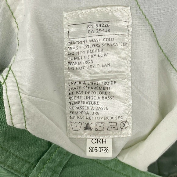 Royal Robbins Womens Size 6 Capri Crop Wide Leg Cargo Pants Green - Picture 10 of 10